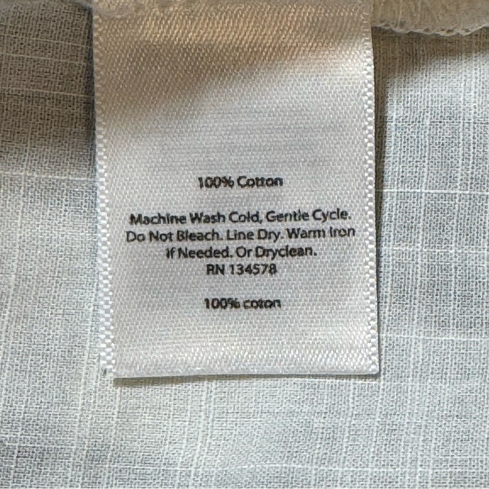 VINEYARD VINES Grand Millennial Embroidered Blue White Lightweight Top size XS - Picture 7 of 10